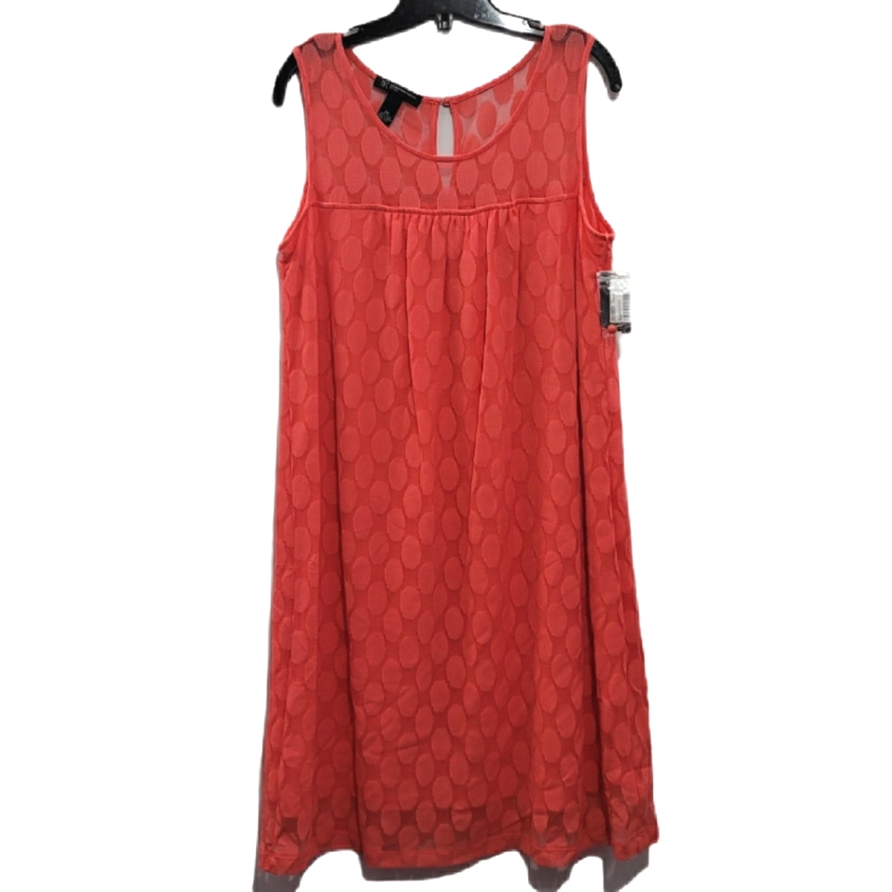 Red grapefruit summer dress